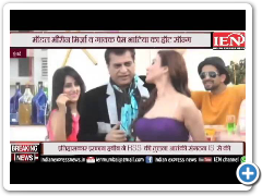 IEN CHANNEL   Breaking News Actress & Model Maureen Mirza